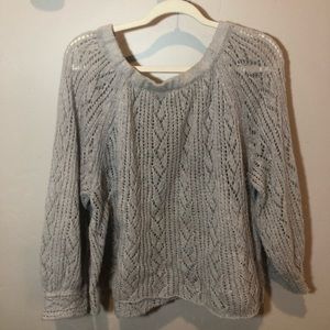 Free People gray sweater